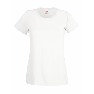 FOTL Lady-Fit Valueweight póló - fehér