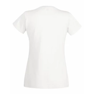 FOTL Lady-Fit Valueweight póló - fehér