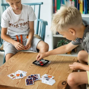 Mágneses tic-tac-toe játék - Fekete