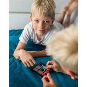 Mágneses tic-tac-toe játék - Fekete