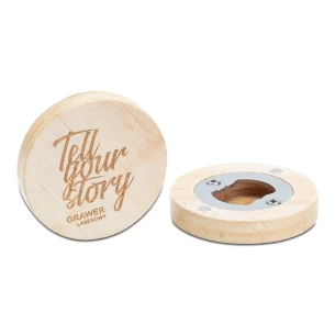 Palacknyitó mágnessel - Barna