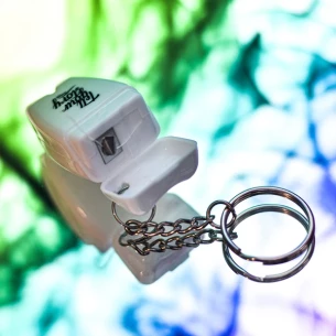 Fogselyem fogselyem bilincs - Fehér