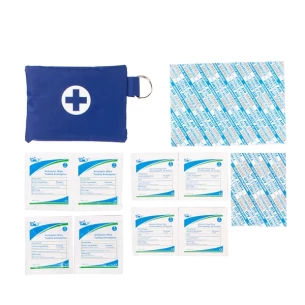 Utazási elsősegélycsomag Basic - kék