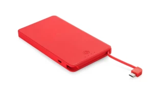 VIVID 4000 mAh power bank - Piros