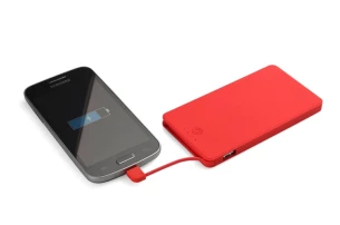 VIVID 4000 mAh power bank - Piros
