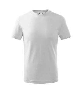 Basic gyermek póló - fehér
