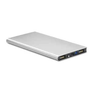 Power bank 8000mAh - POWERFLAT8 - Ezüst