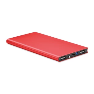 Power bank 8000mAh - POWERFLAT8 - Piros