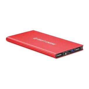 Power bank 8000mAh - POWERFLAT8 - Piros