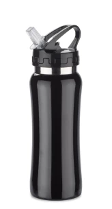 PATRO acél bidon 600 ml - Fekete