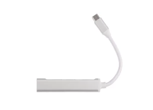 USB HUB elosztó - ROSKO - Ezüst