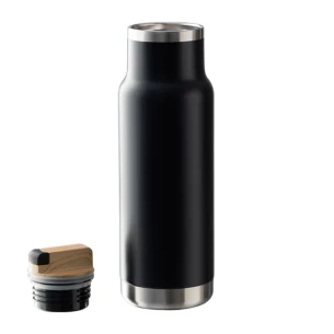 Horten 530 ml-es termikus palack - Fekete