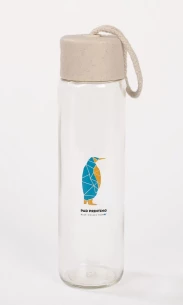 SKINNY üvegpalack 350 ml - natúr