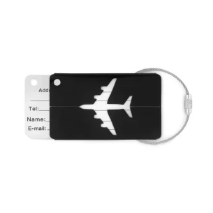 FLY TAG csomagcímke - Fekete