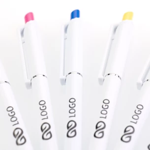 Roma Fehér golyóstoll - Zöld