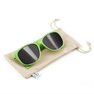B'RIGHT B'RIGHT BEE STRAW GLASSES - világoszöld