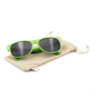 B'RIGHT B'RIGHT BEE STRAW GLASSES - világoszöld