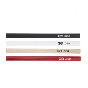 Logóval nyomtatott ácsceruza - bézs színű