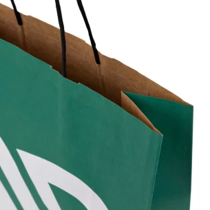 Ajándékcsomag A4 színes táska - zöld