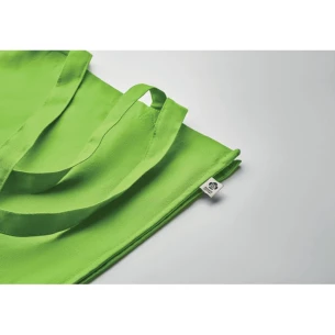 BENTE COLOUR bio pamut táska - lime zöld