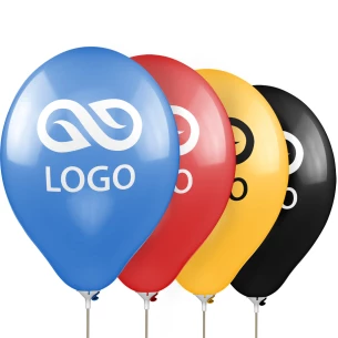 Léggömb 30cm - Sárga