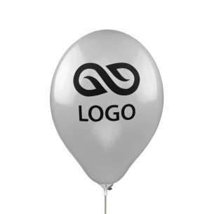 Léggömb 30cm - Szürke