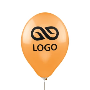 Léggömb 30cm - Narancs