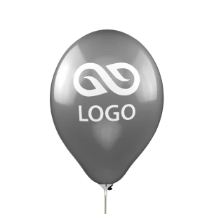 Léggömb 30cm - grafit