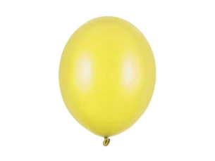 Fémezett léggömb 30cm - Sárga