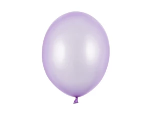 Fémezett léggömb 30cm - Világos lila