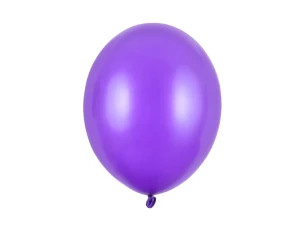 Fémezett lufi 30cm - Lila