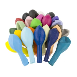 Léggömb 30cm - Rózsaszín könnyű por