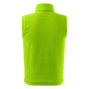 Unisex gyapjú mellény - Lime zöld