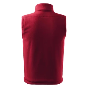 Unisex gyapjú mellény - Piros
