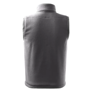 Unisex gyapjú mellény - Sötétszürke