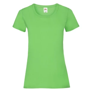 FOTL Lady-Fit ValueWeight póló - Lime zöld