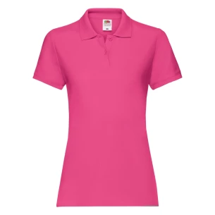 Fruit Of The Loom Premium női póló - Rózsaszín