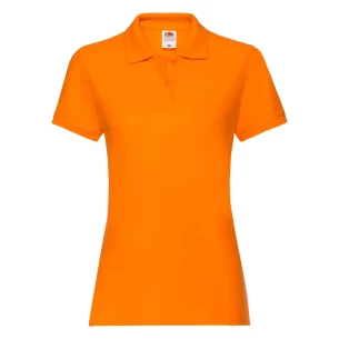 Fruit Of The Loom Premium női póló - narancssárga