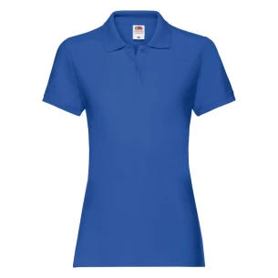 Fruit Of The Loom Premium női póló - Kék