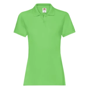 Fruit Of The Loom Premium női póló - lime zöld