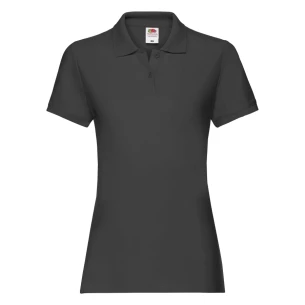 Fruit Of The Loom Premium női póló - Fekete