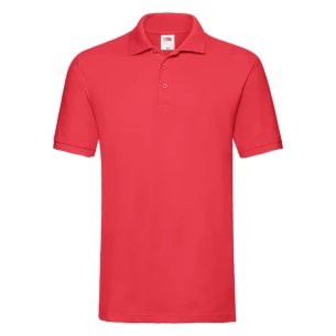 Fruit Of The Loom Premium Polo Shirt - Piros