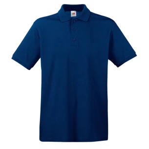 Fruit Of The Loom Premium Polo Shirt - Sötét tengerészkék