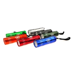 Led zseblámpa - piros